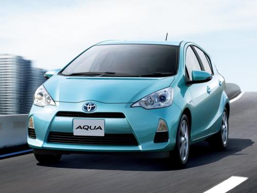 Toyota Aqua с аукциона Японии